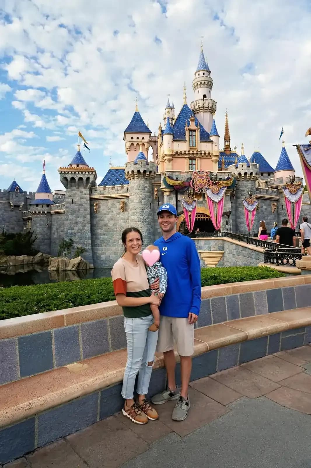 The Utah Travel Pros family at Disneyland