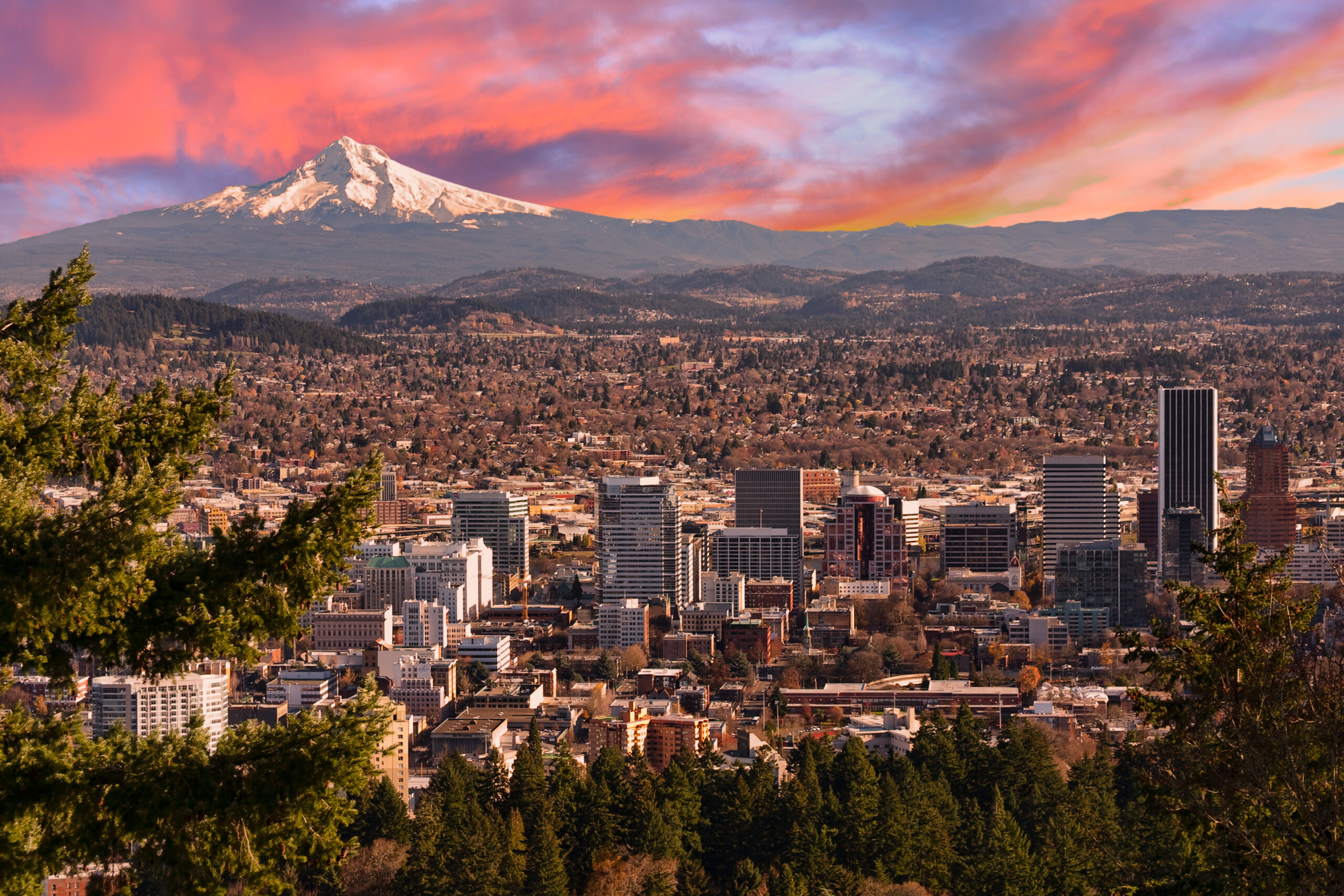Portland, Oregon cityscape